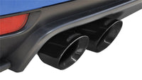 Corsa 08-13 Subaru Impreza Hatchback STI 2.5L Turbo Manual Black Sport Cat-Back Exhaust - 14862BLK