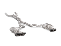 Akrapovic 16-17 AMG C63 Coupe Evolution Line Cat Back (Titanium) w/ Carbon Tips (Req. Link Pipe) - MTP-ME/T/3H