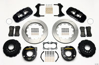 Wilwood AERO4 Rear P-Brake Kit 14.00in 58-64 Olds/Pontiac Ends 2.81in Offset - 140-10953