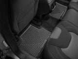 WeatherTech 14+ Jeep Cherokee Rear Rubber Mats - Black - W317