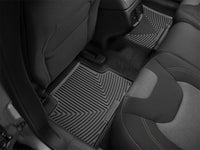 WeatherTech 14+ Jeep Cherokee Rear Rubber Mats - Black - W317