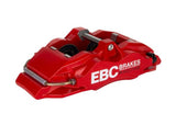 EBC Racing 05-11 Ford Focus ST (Mk2) Front Left Apollo-4 Red Caliper - BC4103RED-L