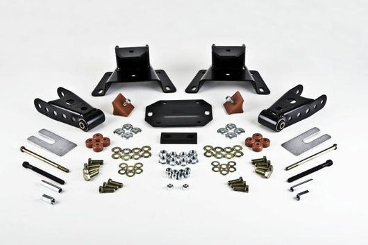 Belltech SHACKLE AND HANGER KIT 87-96 F150 EXT CAB 4inch - 6417