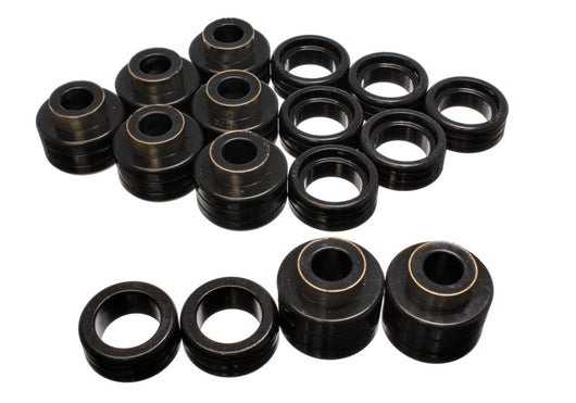 Energy Suspension Chevy Xtra Cab 2&4Wd Body Mts - Black - 3.4122G