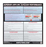 K&N Replacement Air Filter FORD 6.9L,7.3L DIESEL, 1983-94 - E-1460