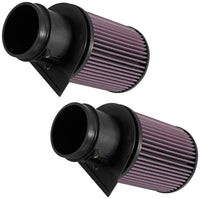 K&N 2014-2015 Audi R8 V10-5.2L F/I Drop In Air Filter (2 Per Box) - E-0658