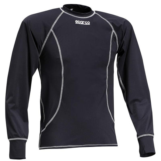 Sparco Tshirt Micropoly Wht Lrg - 00226B3L