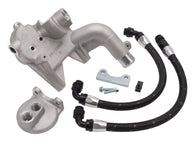 Edelbrock Eforce Remote Oil Filter Mount Kit for 4Wd 2004-10 Ford F-150 - 15834