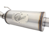 aFe MACHForce XP 2.5in SS-409 Cat-Back Exhaust 07-16 Jeep Wrangler (JK) V6-3.6L/3.8L (2-4 Door) - 49-48055