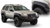 Bushwacker 99-04 Jeep Grand Cherokee Cutout Style Flares 4pc - Black - 10926-07