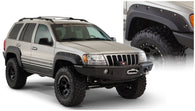 Bushwacker 99-04 Jeep Grand Cherokee Cutout Style Flares 4pc - Black - 10926-07