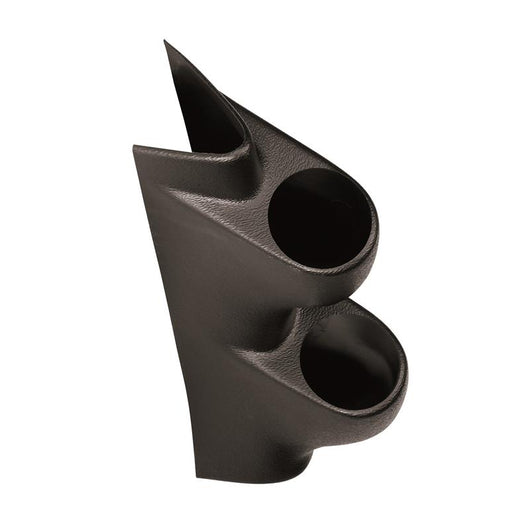 Autometer 99-03 Ford Super Duty 2-1/16in A-Pillar Pod Dual Gauge Mount - Black - 15306