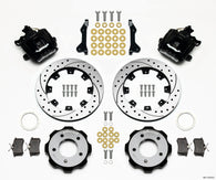 Wilwood Combination Parking Brake Rear Kit 12.19in Drilled 2006-Up Civic / CRZ - 140-11979-D