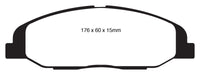 EBC 08-13 Cadillac CTS 3.0 Redstuff Front Brake Pads - DP31827C