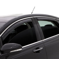 AVS 16-18 Chevy Cruze Ventvisor In-Channel Front & Rear Window Deflectors 4pc - Smoke - 194712