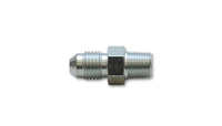 Vibrant -4AN to 1/8in NPT Straight Adapter Fitting - Steel - 10292