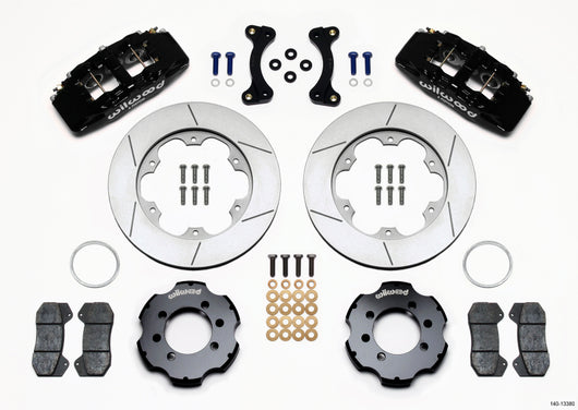 Wilwood Dynapro 6 Front Hat Kit 11.00in GT Rotor 95-05 Miata - 140-13380