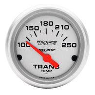 Autometer Ultra-Lite 52mm  100-250 Degree F Mechanical Transmission Temperature Gauge - 4357