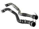 aFe Bladerunner Intercooler Tube Hot Side 3in 17-18 GM Diesel Trucks V8-6.6L (td) L5P - Black - 46-20338-B