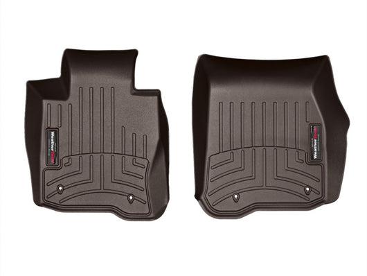 WeatherTech 2014+ BMW 4-Series Front FloorLiner - Cocoa - 475701