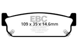 EBC 93-97 Infiniti J30 3.0 Redstuff Rear Brake Pads - DP31784C