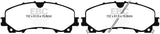 EBC 13+ Infiniti Q50 3.7 Yellowstuff Front Brake Pads - DP43036R