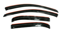 AVS 14-18 Mazda 6 Ventvisor In-Channel Front & Rear Window Deflectors 4pc - Smoke - 194972