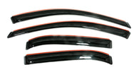 AVS 11-15 Kia Sorento Ventvisor In-Channel Front & Rear Window Deflectors 4pc - Smoke - 194187