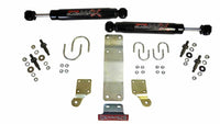 Skyjacker Dual Steering Damper Kit w/ Black Max 2007-2017 Jeep Wrangler (JK/JKU) (Use w/ JK717TR) - 8206