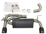 aFe MACHForce XP Exhausts Axle-Back 12-15 BMW 335i 3.0T (SS w/Black Tips) - 49-36336-B