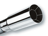 Borla Universal Polished Tip Single Round Intercooled (inlet 2in. Outlet 2 1/2in) *NO Returns* - 20102