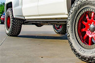 N-Fab RKR Rails 15-17 GMC - Chevy Canyon/Colorado Crew Cab - Tex. Black - 1.75in - G154RKRCC
