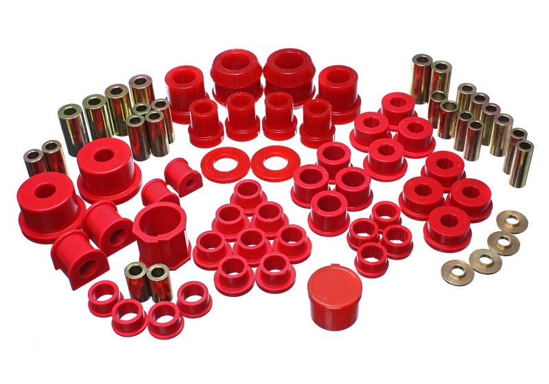 Energy Suspension 06-14 Mazda Miata Red Master Bushing Set - 11.18104R