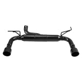Flowmaster 12-16 Jeep Wrangler 3.6L V6 Outlaw Axle-Back System 409S Black Ceramic - Dual Rear Exit - 817752