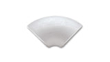 Vibrant 2.5in Nom. Schedule-10 T304 SS Tight Radius 90 deg. Elbow - 2345
