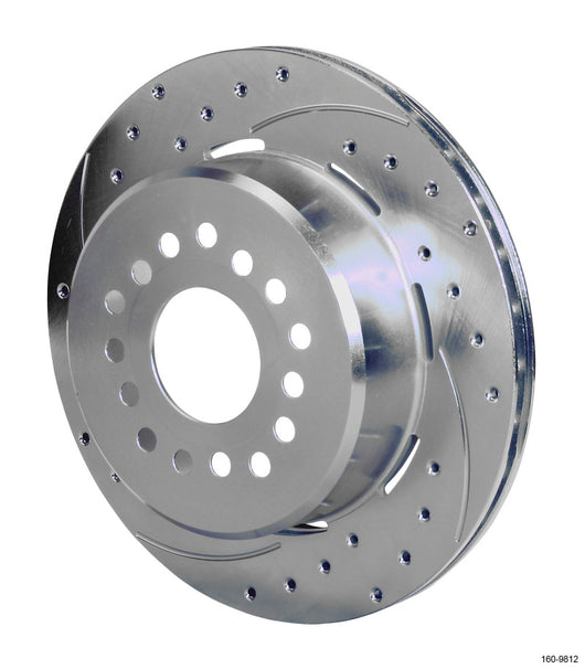 Wilwood Rotor-1.91in Offset-SRP Drill-RH 12.19 x .810 - 5 Lug - 160-9812