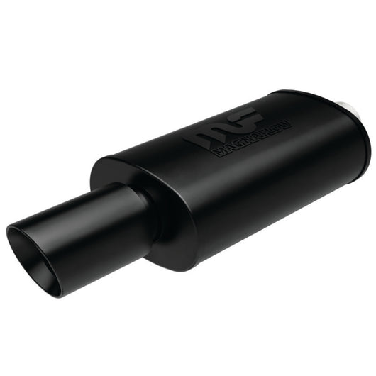 MagnaFlow Muffler with Tip Mag Blk 14x5x8 2.25/4 - 14868