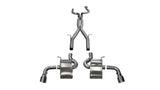 Corsa 16-18 Chevy Camaro SS 6.2L Xtreme 2.75in Cat-Back Dual Rear Exit w/ Single 4.5in Polished Tips - 14773