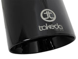 aFe MACH Force-Xp 409 SS Clamp-On Exhaust Tip 2.5in. Inlet / 4.5in. Outlet / 9in. L - Black - 49T25454-B09