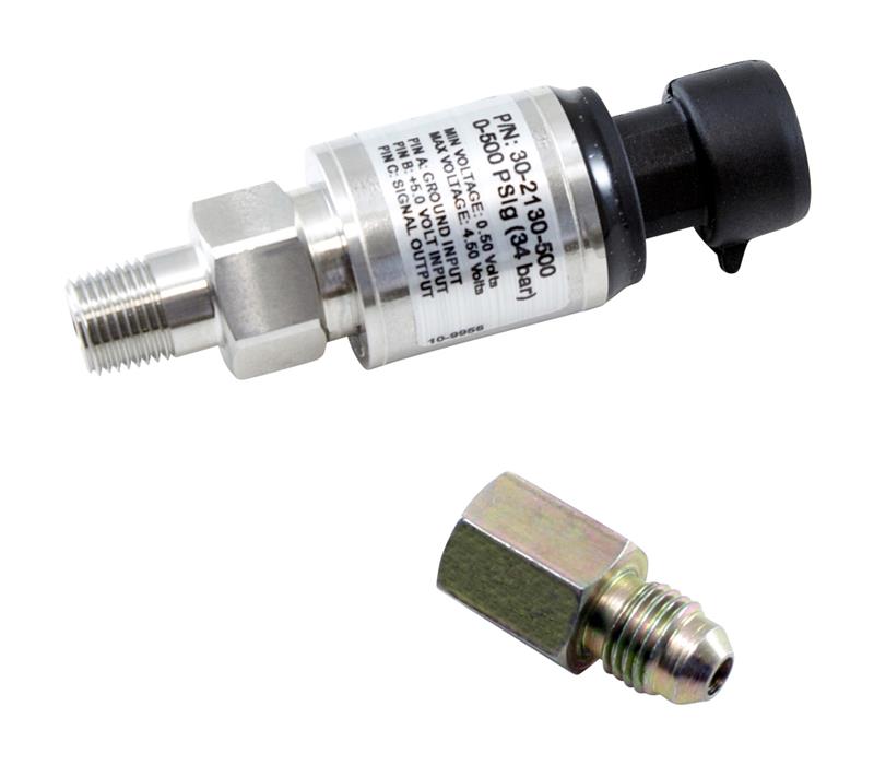 AEM 34 BAR MAP or 500 PSIA Stainless Steel Sensor Kit - 30-2130-500