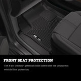 Husky Liners 14-17 Chevrolet Silverado 1500 Standard Cab X-Act Contour Black Front Floor Liners - 52741