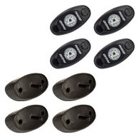 Rigid Industries Rock Light Kit- Red (4 lights) - 400213
