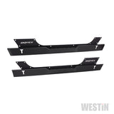 Westin/Snyper 07-17 Jeep Wrangler Rock Slider Steps - Textured Black - 42-7005