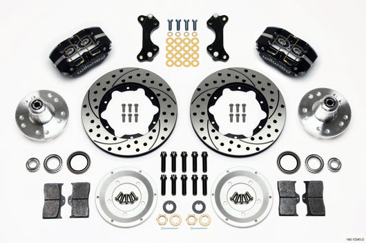 Wilwood Dynapro Dust-Boot Front Kit 11.00in Drilled WWE ProSpindle - 140-13345-D