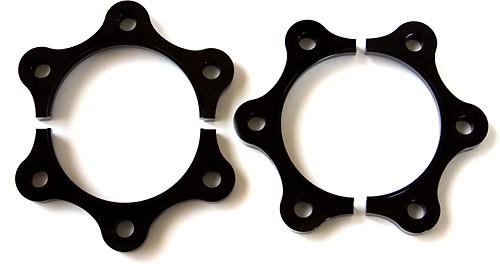 BLOX Honda S2000 Racing Half Shaft Spacers - Black (Recommended for vehicles lowered 1.25in or more) - BXDL-00101-BK