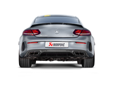 Akrapovic 16-17 AMG C63 Coupe Evolution Line Cat Back (Titanium) w/ Carbon Tips (Req. Link Pipe) - MTP-ME/T/3H