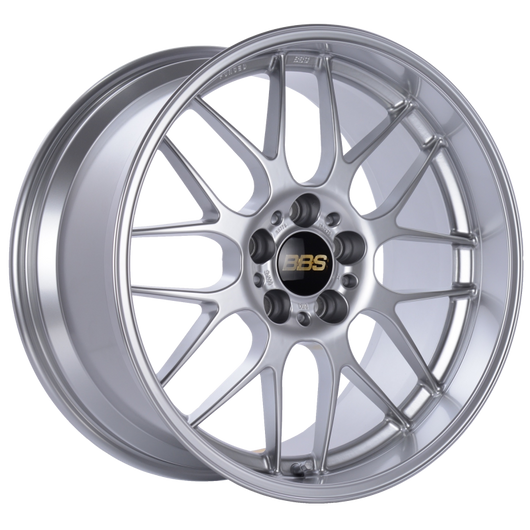 BBS RG-R 19x9.5 5x114.3 ET22 Sport Silver Polished Lip Wheel -82mm PFS/Clip Required - RG771HSP