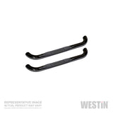 Westin 2004-2006 Jeep Wrangler Unlimited 2dr E-Series 3 Nerf Step Bars - Black - 23-2855