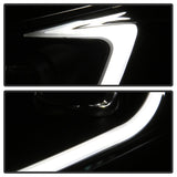 xTune 09-14 Acura Projector Headlights - Light Bar DRL - Black (PRO-JH-ATSX09-LB-BK) - 9042218