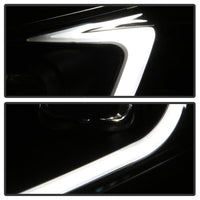 xTune 09-14 Acura Projector Headlights - Light Bar DRL - Black (PRO-JH-ATSX09-LB-BK) - 9042218